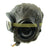 Original U.S. WWII Army Air Forces Aviator A-11 Flight Helmet with K-14 Earphones and M-1944 Goggles in Case Original Items