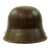 Original Imperial German WWI M16 Stahlhelm Helmet with Panel Camouflage Paint and Partial Liner - marked Si.66 Original Items
