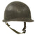 Original U.S. WWII 1943 McCord Front Seam Swivel Bale M1 Helmet with Westinghouse Liner Original Items