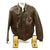 Original U.S. WWII 423rd Bomb Squadron Named A-2 Flight Jacket - Distinguished Flying Cross Original Items