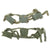 Original U.S. Cold War Parachute Set - Canopy, Harness, Suits, Parts and More Original Items