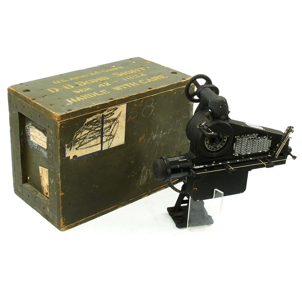 Original U.S. WWII USAAF Estoppey D-8 Bomb Sight in Case Original Items