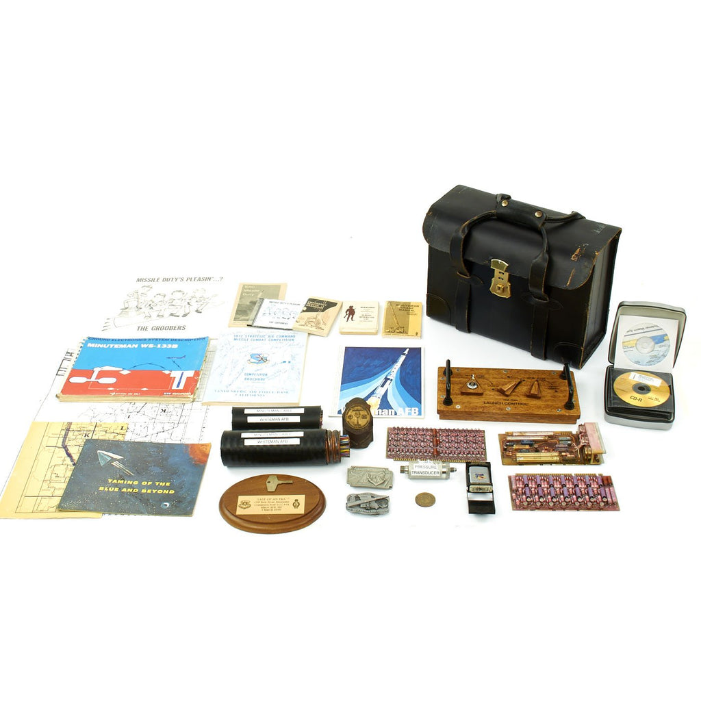 Original U.S. Cold War Air Force Combat Missile Crew LGM-30 Minuteman ICBM Collection Original Items