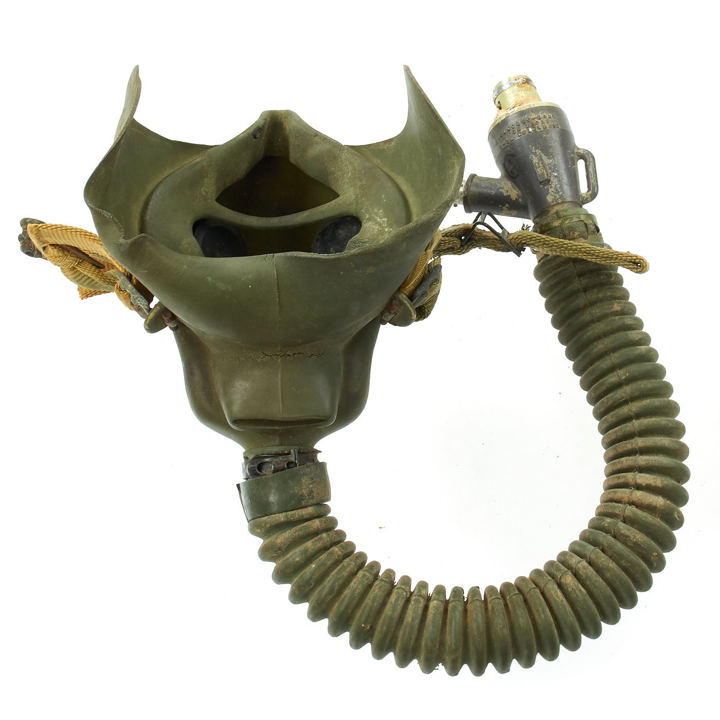 Original U.S. Korean War Air Force Type P1A Flying Helmet with MS