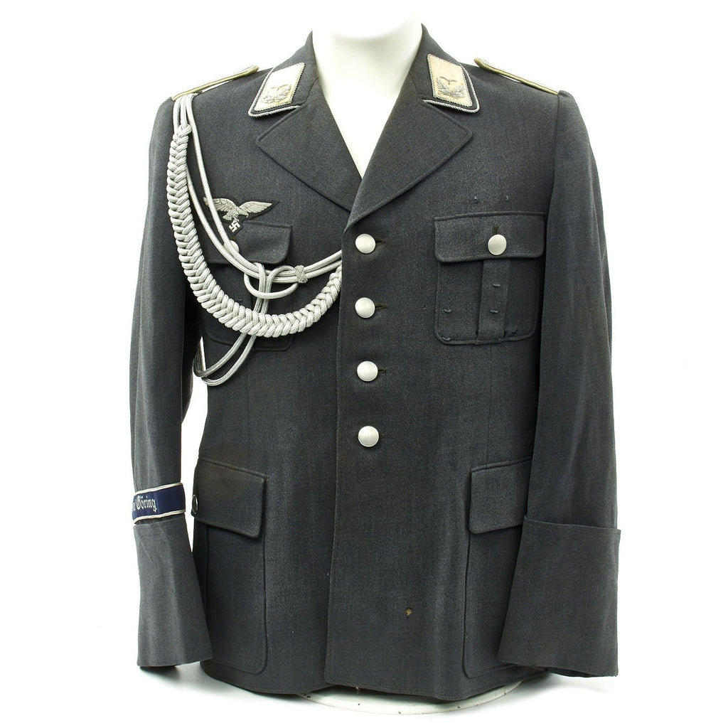 Original German WWII Luftwaffe Hermann Göring Division Officer Tunic Original Items