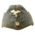 Original German WWII Luftwaffe EM-NCO 56cm M38 Overseas Wool Cap Dated 1942 - Schiffchen Original Items