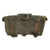 Original German WWII Naval Black Leather Mauser 98k Triple Pouch with Kriegsmarine Marking - dated 1942 Original Items