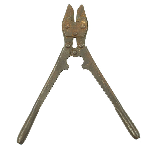 Original German WWI WWII Short Handled Pioneer Wire Cutters with Mak