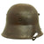 Original Imperial German WWI M16 Stahlhelm Helmet Shell with Battle Damage - marked B.F 62. Original Items
