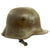 Original Imperial German WWI M16 Stahlhelm Helmet Shell with Battle Damage - marked B.F 62. Original Items