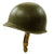 Original U.S. WWII 1942 M1 McCord Fixed Bale Front Seam Helmet with Rare Hawley Paper Liner Original Items