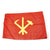 Original Recent Production North Korean Communist Worker's Party of Korea Flag - 75" x 48" Original Items