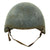 Original U.S. WWII Navy USN MK2 Talker Flak Gunner Helmet with Chinstrap Original Items
