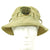 Original U.S. Vietnam War Locally Made Boonie Tropical Hat with 82nd Airborne Insignia Original Items