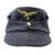 Original German WWII Luftwaffe M43 Wool Field Cap with Cockade Button in size 55 - dated 1944 Original Items