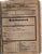 Original German WWI - WWII Medal Bar & Document Grouping with EKII and Kingdom of Württemberg Medal Original Items