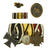 Original German WWI - WWII Medal Bar & Document Grouping with EKII and Kingdom of Württemberg Medal Original Items