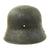 Original Imperial German WWI M16 Stahlhelm Helmet Shell with Panel Camouflage Paint - marked Q.66 Original Items