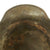 Original Imperial German WWI M16 Stahlhelm Helmet Shell with Panel Camouflage Paint - marked Q.66 Original Items