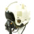 Original British Royal Navy MK 2 Flying Helmet with Visor, Headset, Mic, and Oxygen Mask Original Items