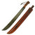 Original WWII U.S. Navy Collins & Co. Legitimus Long Jungle Machete with No.13 Leather Scabbard - dated 1944 Original Items