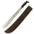 Original U.S. WWII Collins & Co. Legitimus Long Jungle Machete with Leather Scabbard by BoyT - dated 1942 Original Items