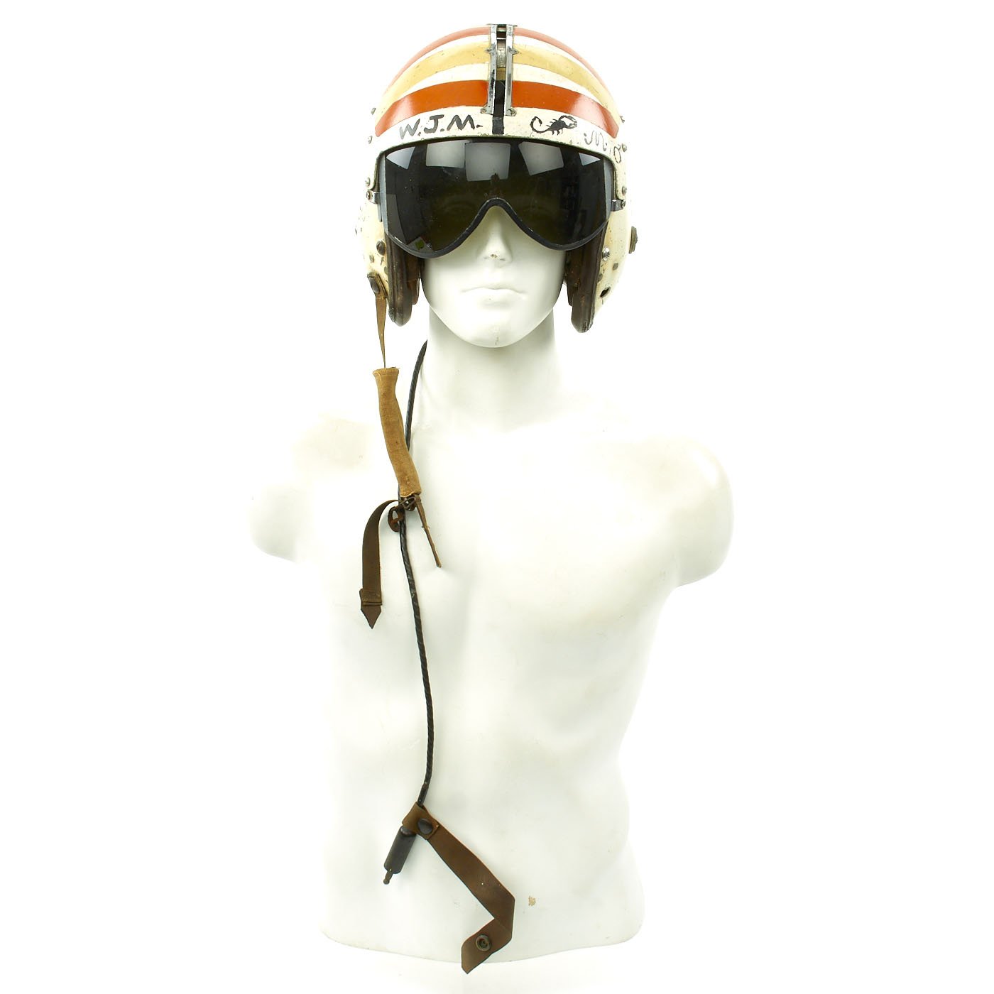Original U.S. Vietnam War Pilot APH-6A Flight Helmet