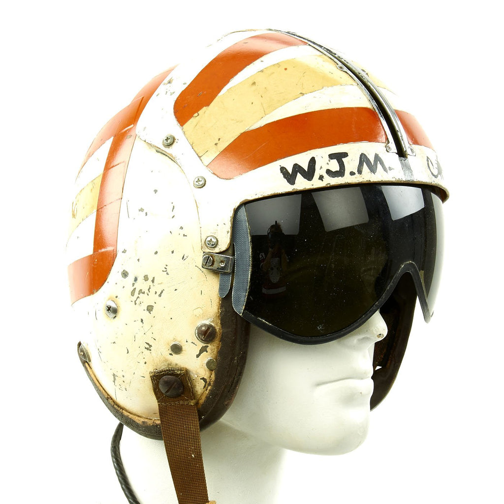 Original U.S. Vietnam War Pilot APH-6A Flight Helmet - Scorpion Original Items