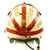 Original U.S. Vietnam War Pilot APH-6A Flight Helmet - Scorpion Original Items