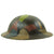 Original U.S. WWI M1917 77th Infantry Division Camouflage Doughboy Helmet - Statue of Liberty Division Original Items
