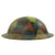 Original U.S. WWI M1917 77th Infantry Division Camouflage Doughboy Helmet - Statue of Liberty Division Original Items