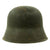 Original Austrian WWI M17 Helmet Converted WWII German SS with Double Paper Decals - Size 66 Original Items