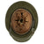 Original Austrian WWI M17 Helmet Converted WWII German SS with Double Paper Decals - Size 66 Original Items