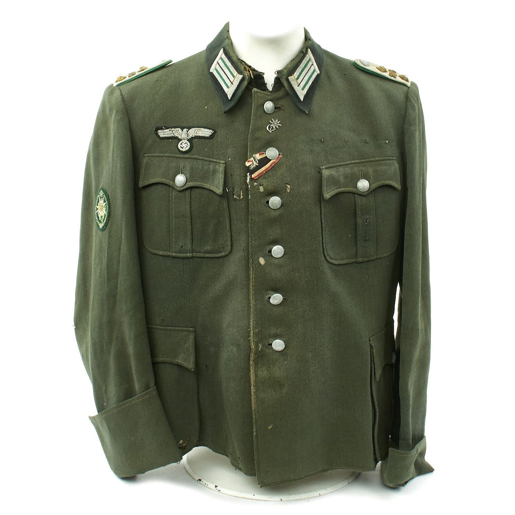 gebirgsjager modern dress uniform WW2 German SS Gebirgsjager uniform The History Bunker Ltd