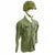 Original U.S. Vietnam War Named 82nd Airborne Uniform and M1 Helmet Original Items