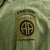 Original U.S. Vietnam War Named 82nd Airborne Uniform and M1 Helmet Original Items