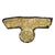 Original German WWII Kriegsmarine Visor Cap Bullion Eagle and Cockade Wreath Original Items