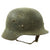 Original German Pre-WWII Army Heer M35 Single Decal Steel Helmet with 1937 dated Liner - Size 64 Original Items