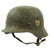 Original German Pre-WWII Army Heer M35 Single Decal Steel Helmet with 1937 dated Liner - Size 64 Original Items
