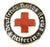 Original German WWII Red Cross DRK Helper Pin by Ernst L. Müller with Named Award Document Original Items