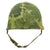 Original U.S. Vietnam War M1 Helmet with USMC Reversible Camouflage Cover Original Items