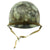 Original U.S. Operation Desert Storm Iraqi M1 Steel Helmet with Camouflage Paint Original Items