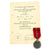 Original German WWII Set of 4 Awards with Documents named to Dutch Volunteer Anton van Es Original Items
