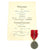 Original German WWII Set of 3 Awards with Documents named to Obergefreiter Josef Hoffmann Original Items