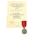 Original German WWII Eastern Front Medal and Crimea Shield with Documents named to Gefreiter Otto Brecht Original Items