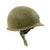 Original U.S. Vietnam War M1 Helmet with Paratrooper Liner and Senior Jump Wings Original Items
