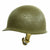 Original U.S. WWII 1944 M1 McCord Swivel Bale Front Seam Helmet with Westinghouse Liner Original Items