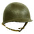 Original U.S. WWII 1944 M1 McCord Swivel Bale Front Seam Helmet with Westinghouse Liner Original Items