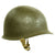 Original U.S. WWII 1944 M1 McCord Swivel Bale Front Seam Helmet with Westinghouse Liner Original Items
