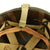 Original U.S. WWII 1944 M1 McCord Swivel Bale Front Seam Helmet with Westinghouse Liner Original Items
